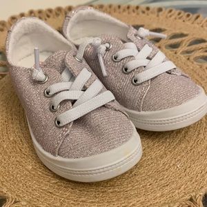 Light purple Jellypop sparkle tennis shoes